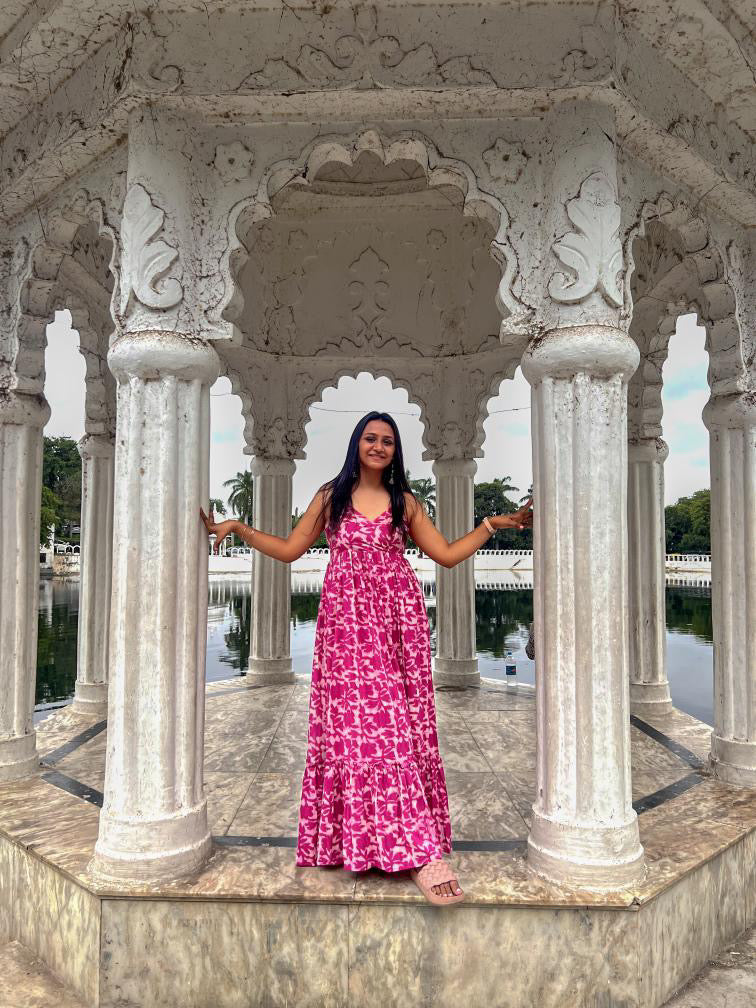 into the wild pink dress