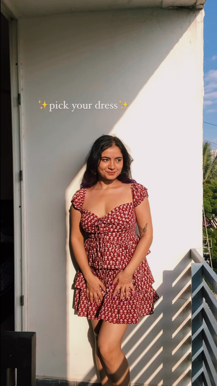 Lady in Red Dress