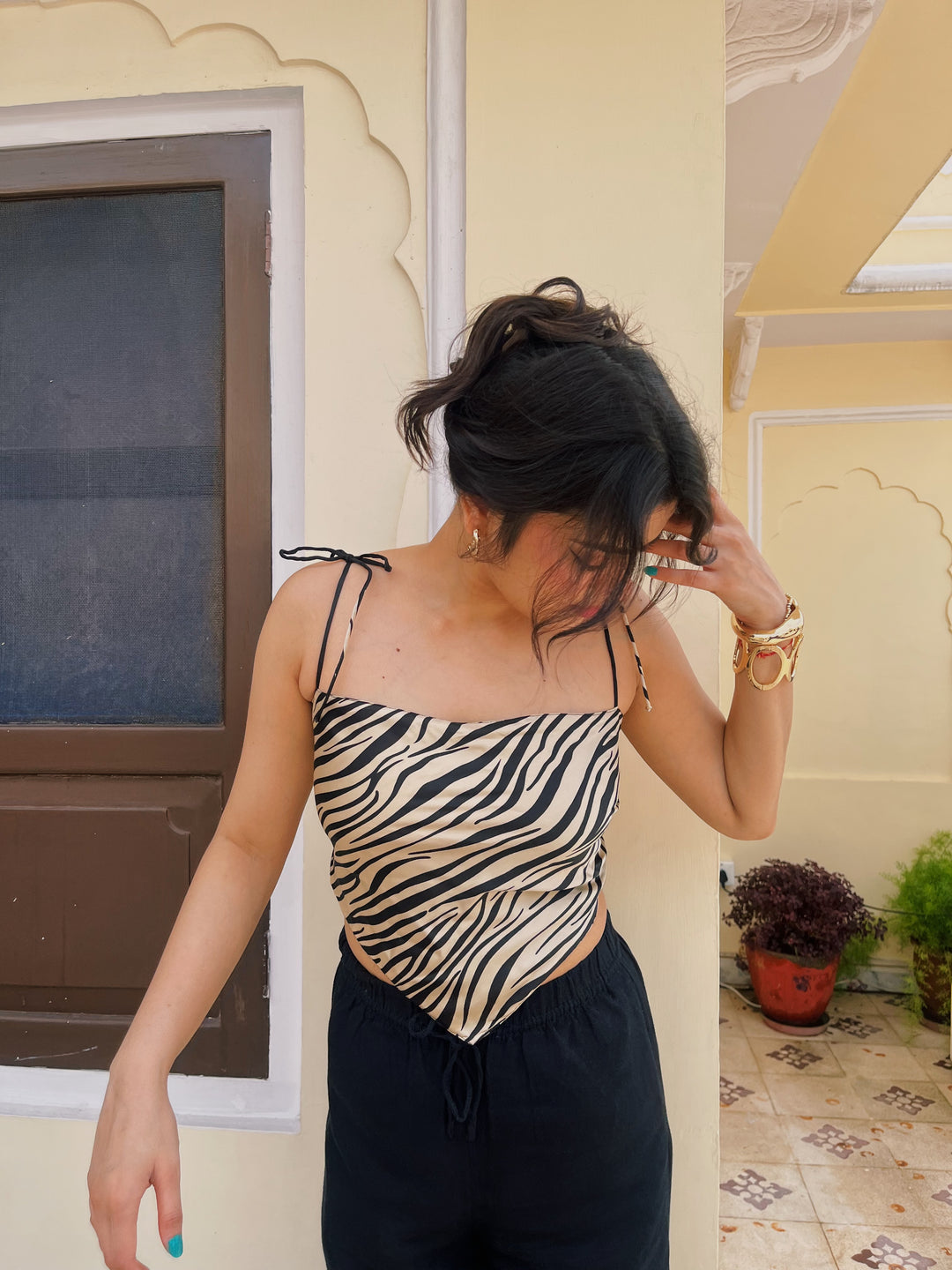 Zebra Top