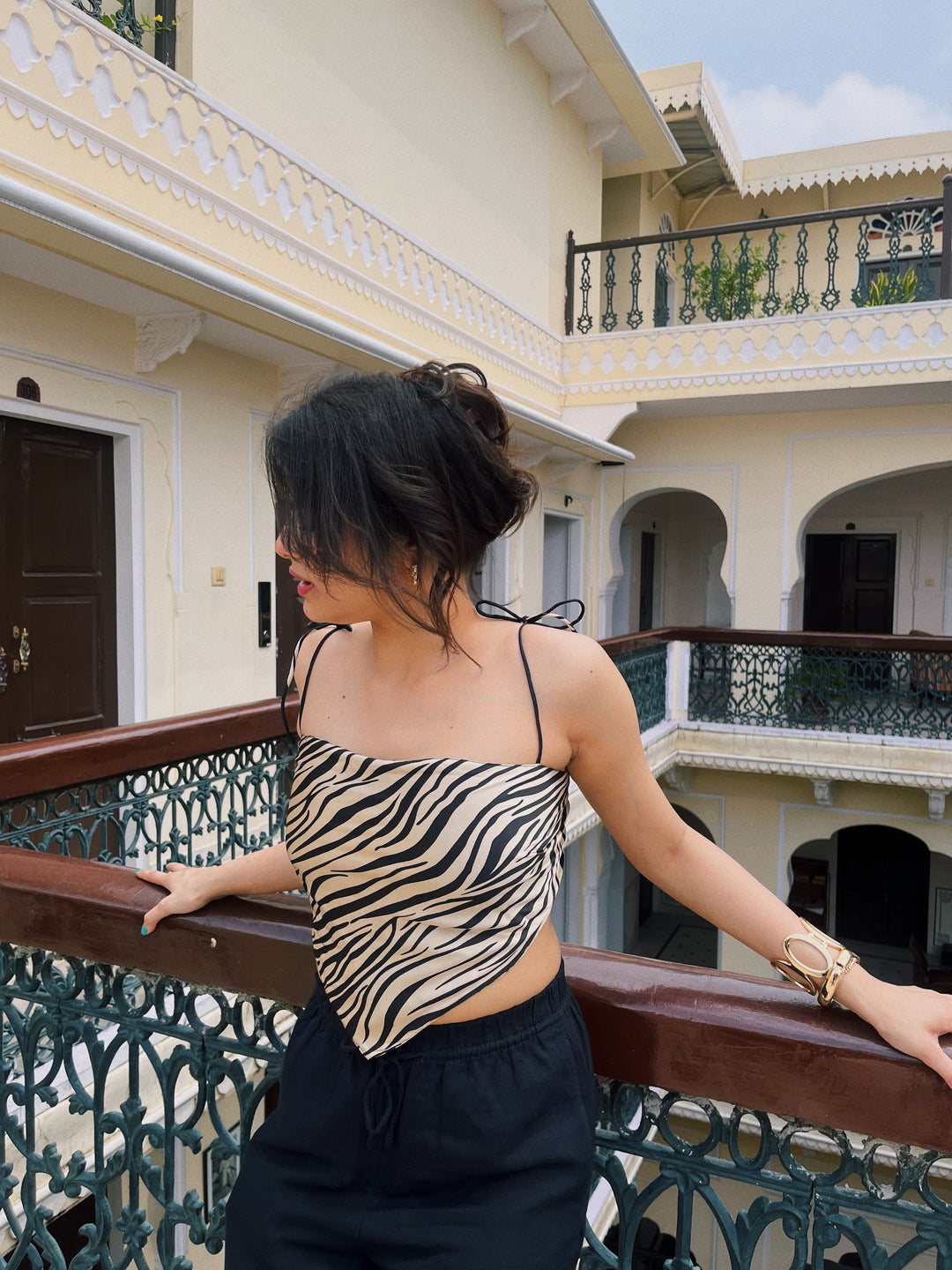Zebra Top