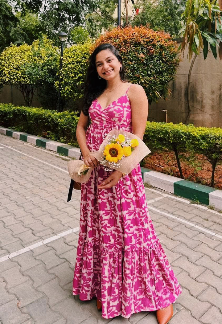 into the wild pink dress