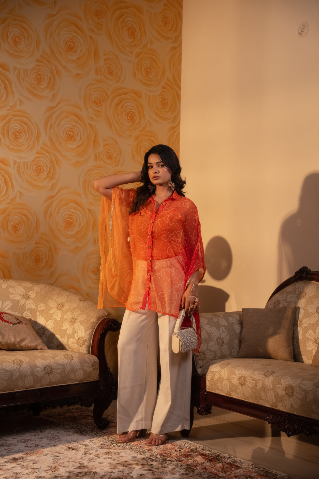 Kesar Kaftan Shirt