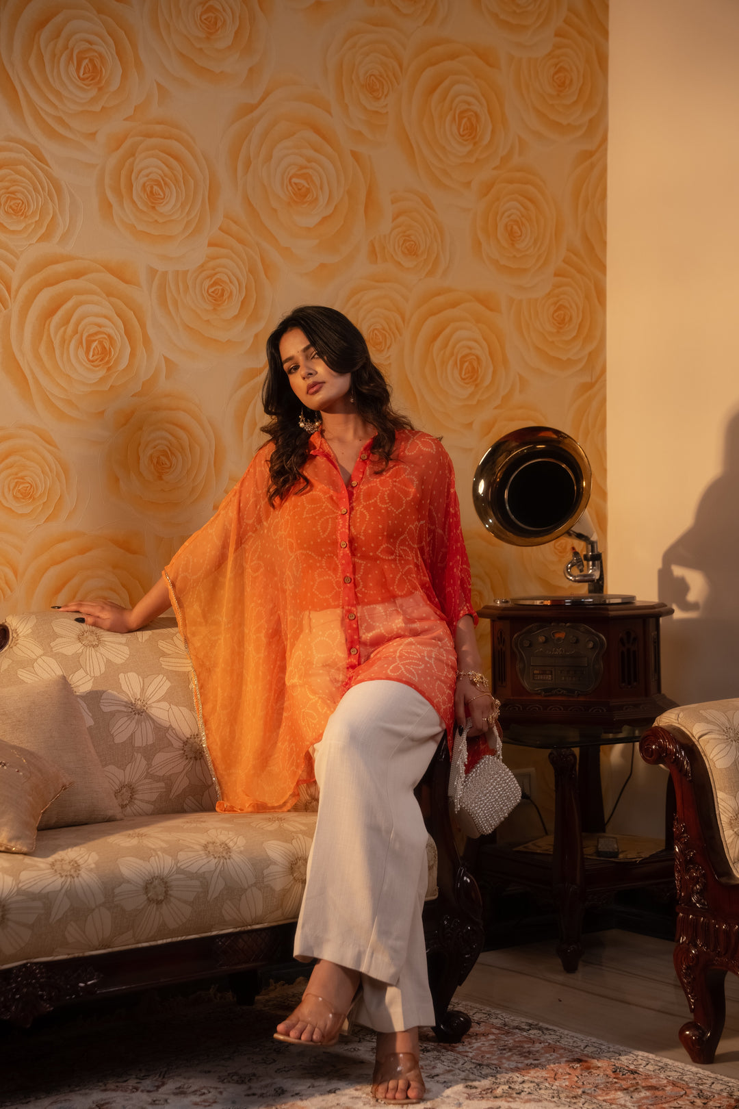 Kesar Kaftan Shirt