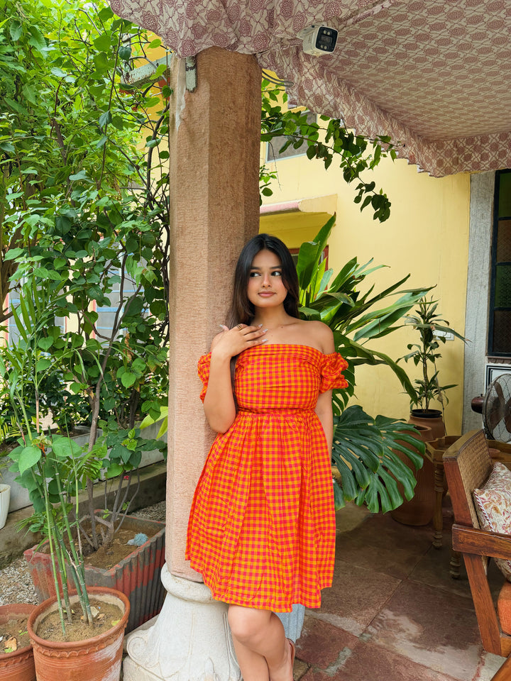 Sunset Picnic Dress