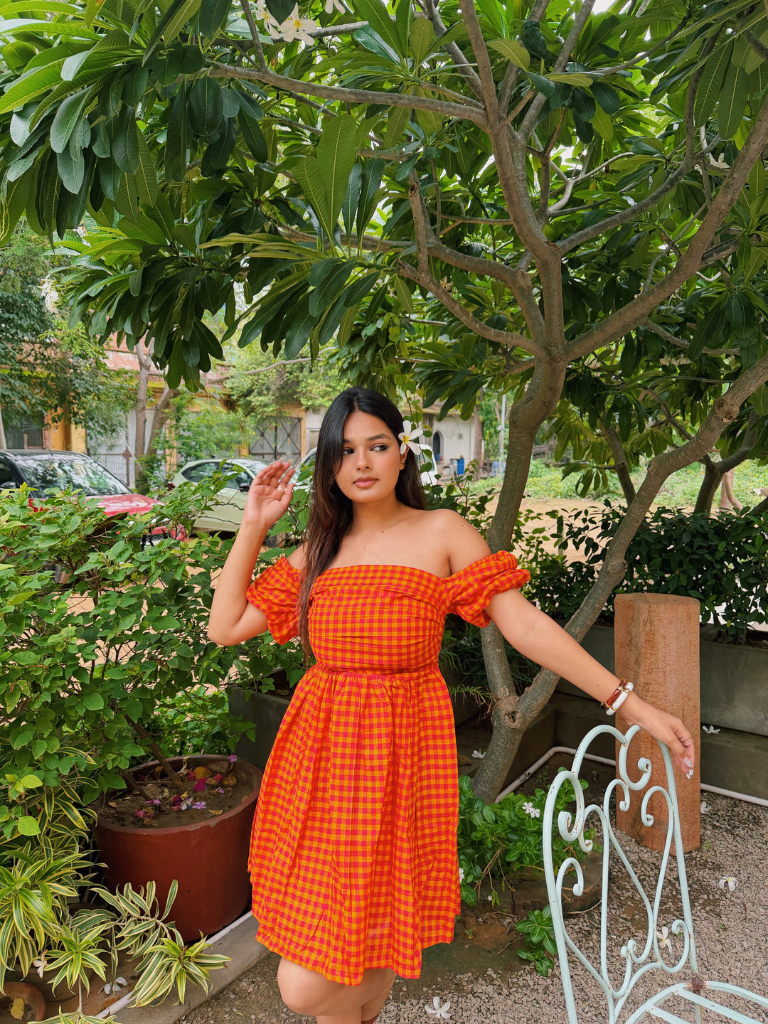 Sunset Picnic Dress
