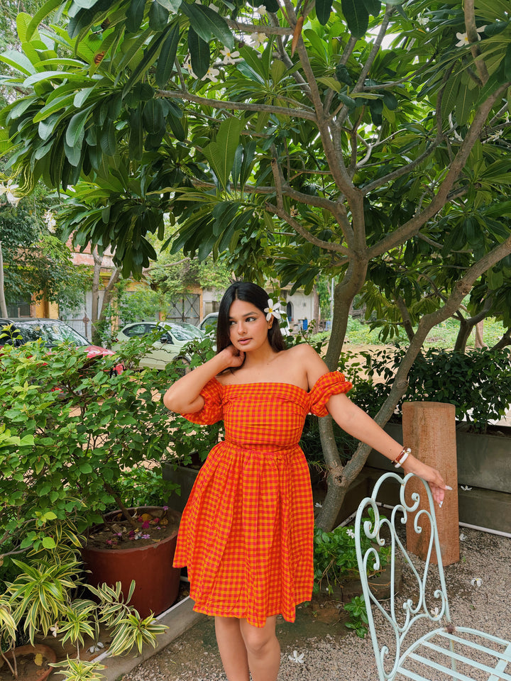 Sunset Picnic Dress