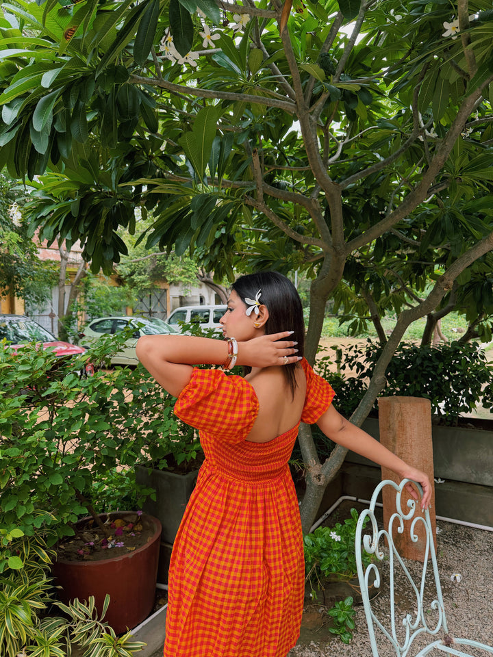 Sunset Picnic Dress