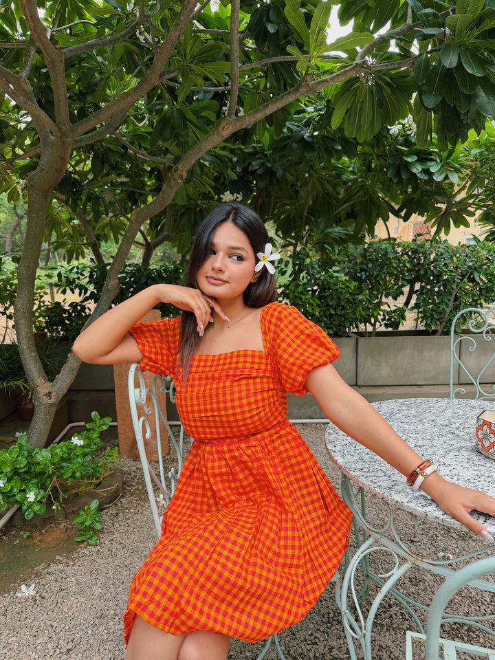 Sunset Picnic Dress