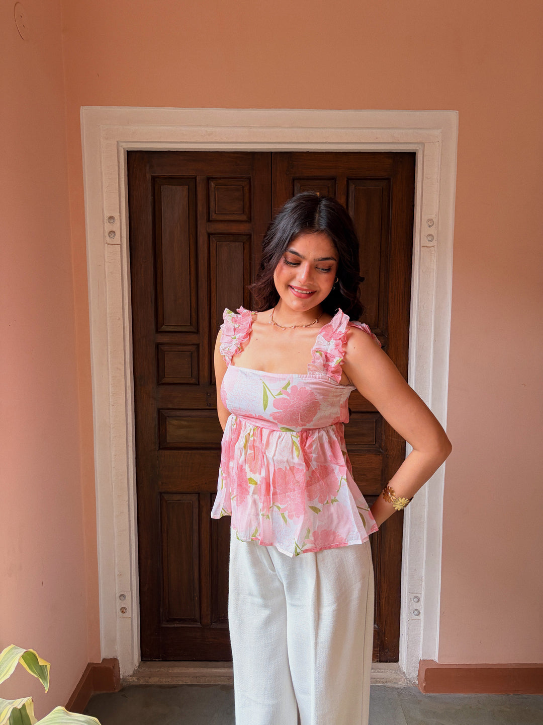 Blush Bloom Top