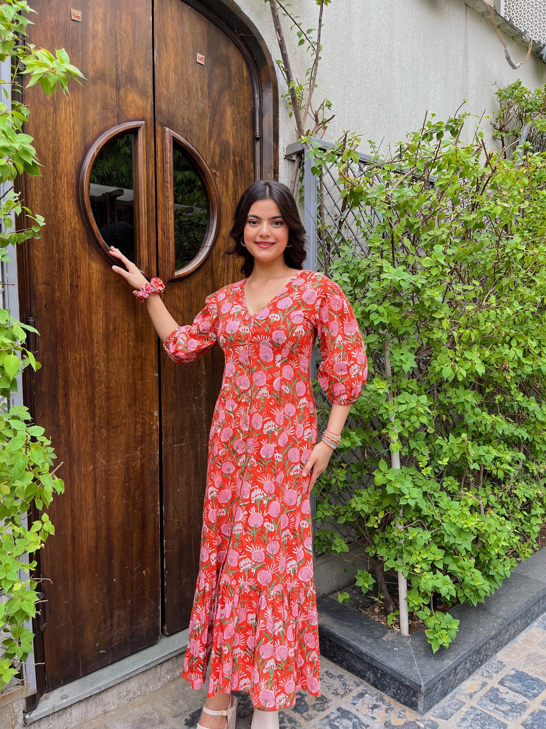 Tangerine dress