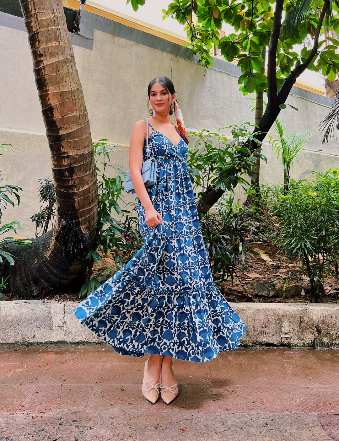 Into The Wild Blue Dress